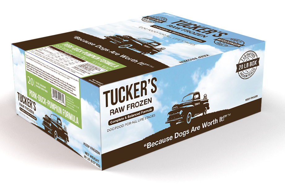 Tuckers FZN PK DUCK PUM DOG 20