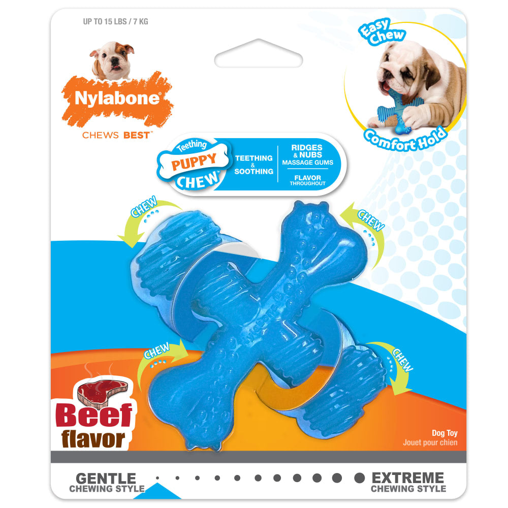Nylabone Puppy Chew x bone XS