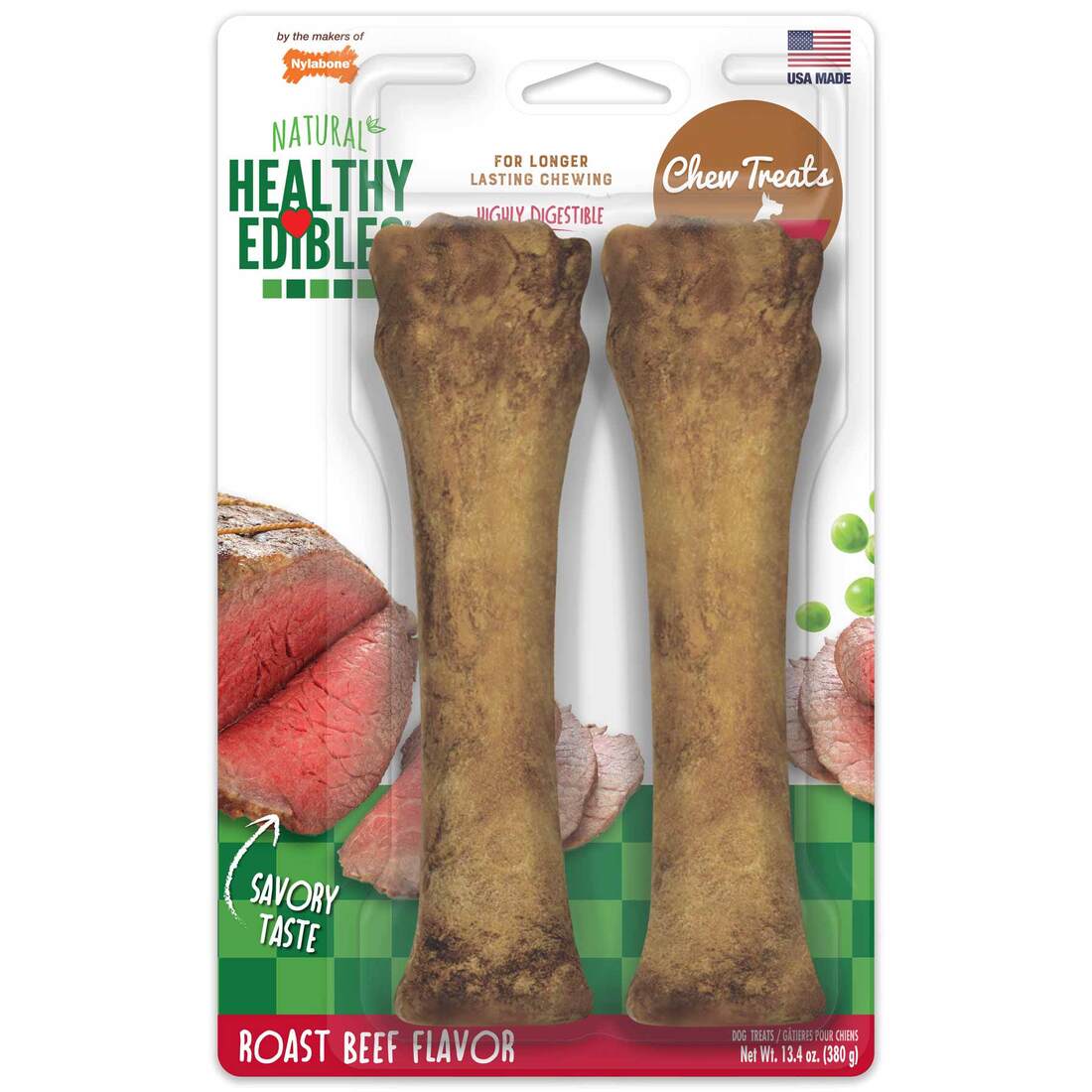 Nylabone Roast Beef F xl 2ct