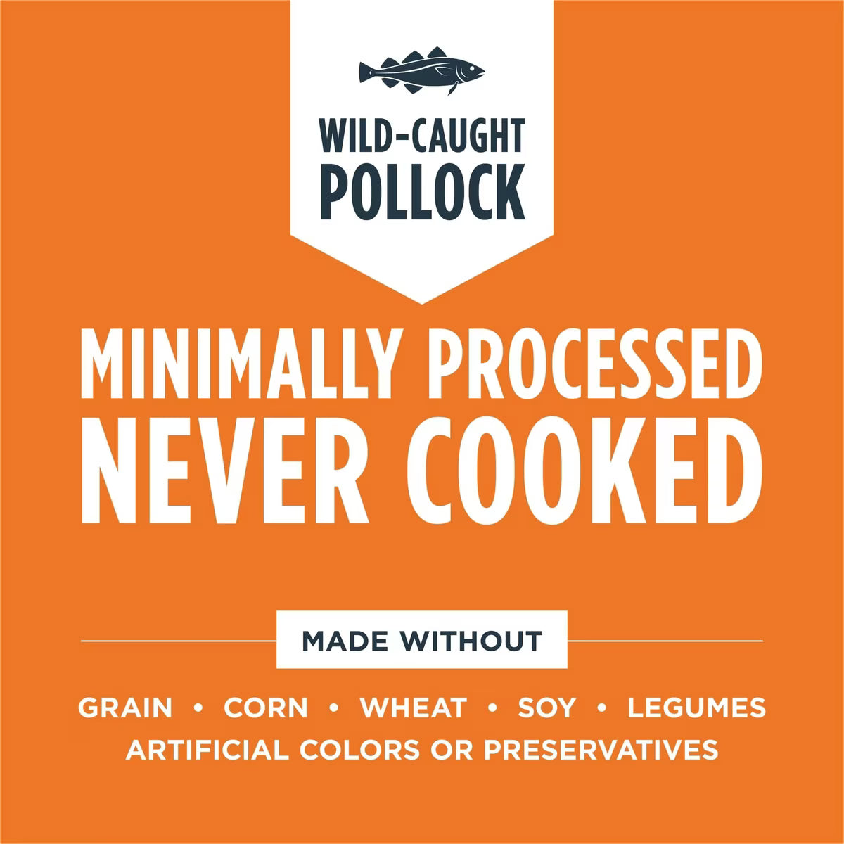 Instinct FreshDried Bites Grain-Free Wild-Caught Alaskan Pollock Recipe Dog Food, 3-oz