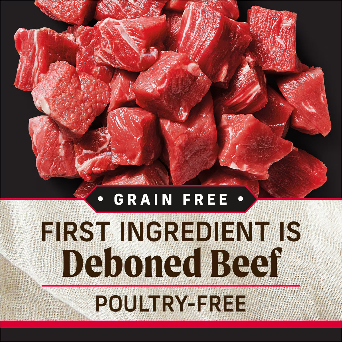 Merrick Backcountry Raw Infused Grain-Free Great Plains Red Recipe Freeze-Dried Dog Food 20lb