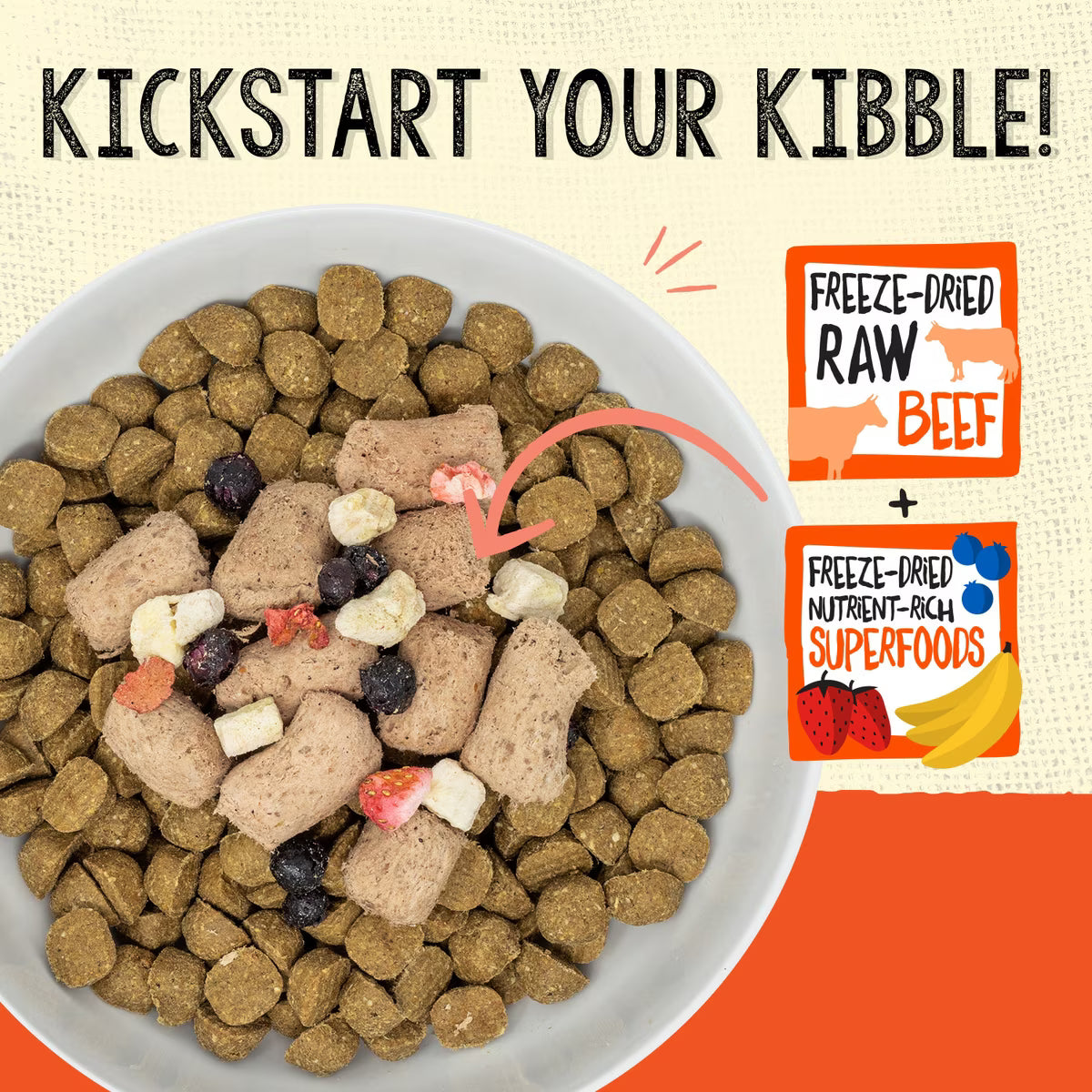 STELLA AND CHEWY'S Grass-Fed Beef SuperBlends for Dogs 16oz