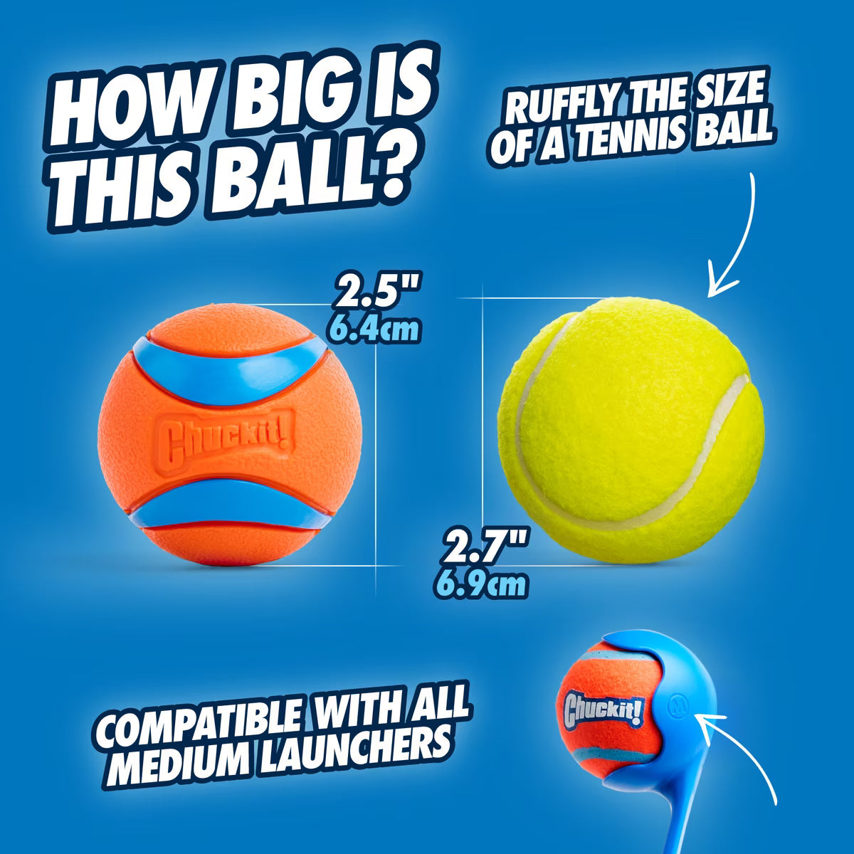 CHUCKIT ULTRA BALL 2PK