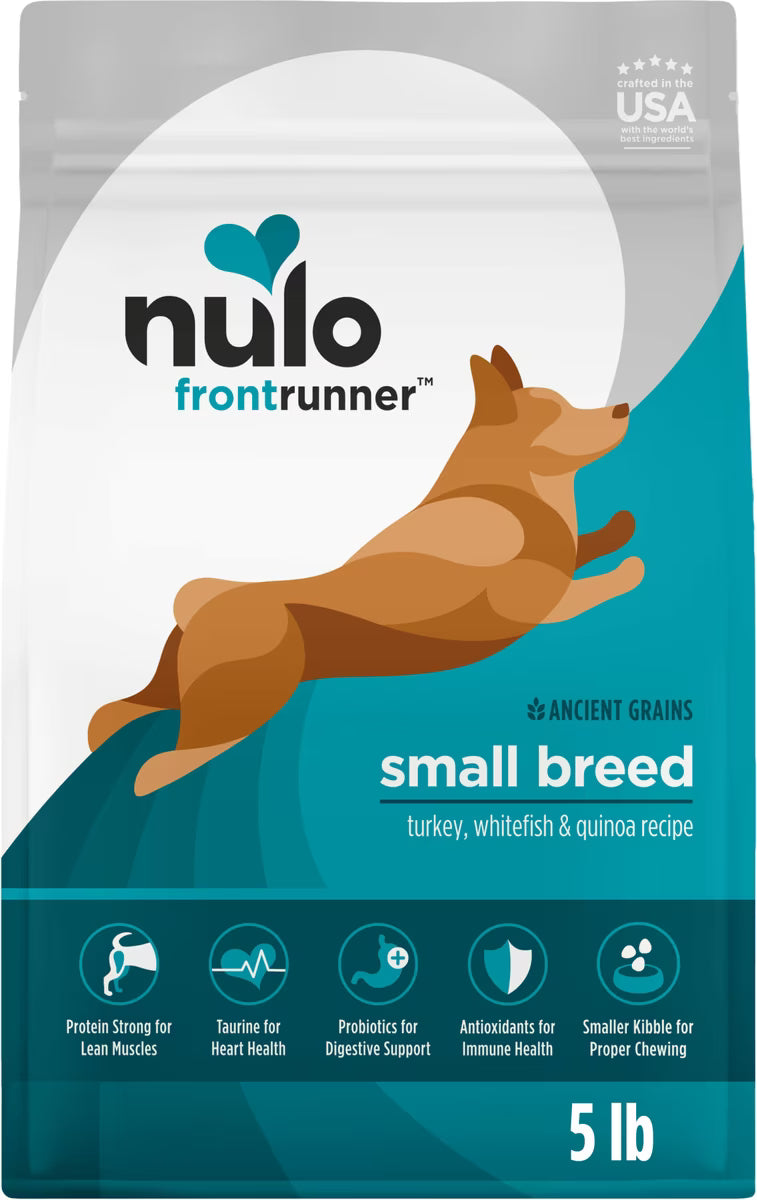 Nulo Frontrunner Ancient Grains Turkey, Whitefish, & Quinoa Recipe 3lb