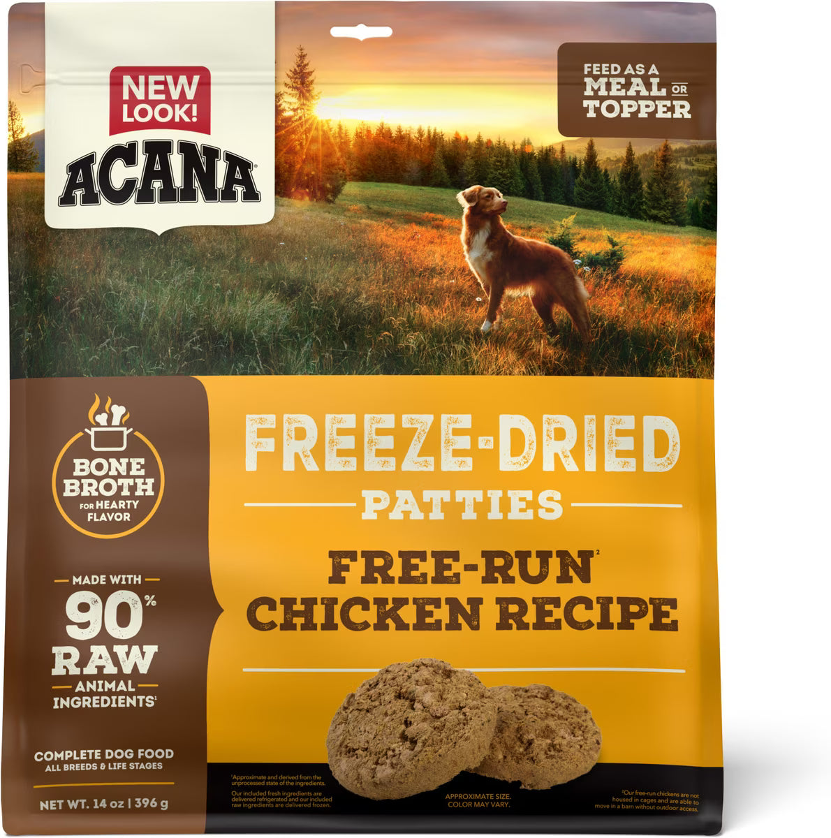 ACANA CHICKEN PATTIES FD 14OZ