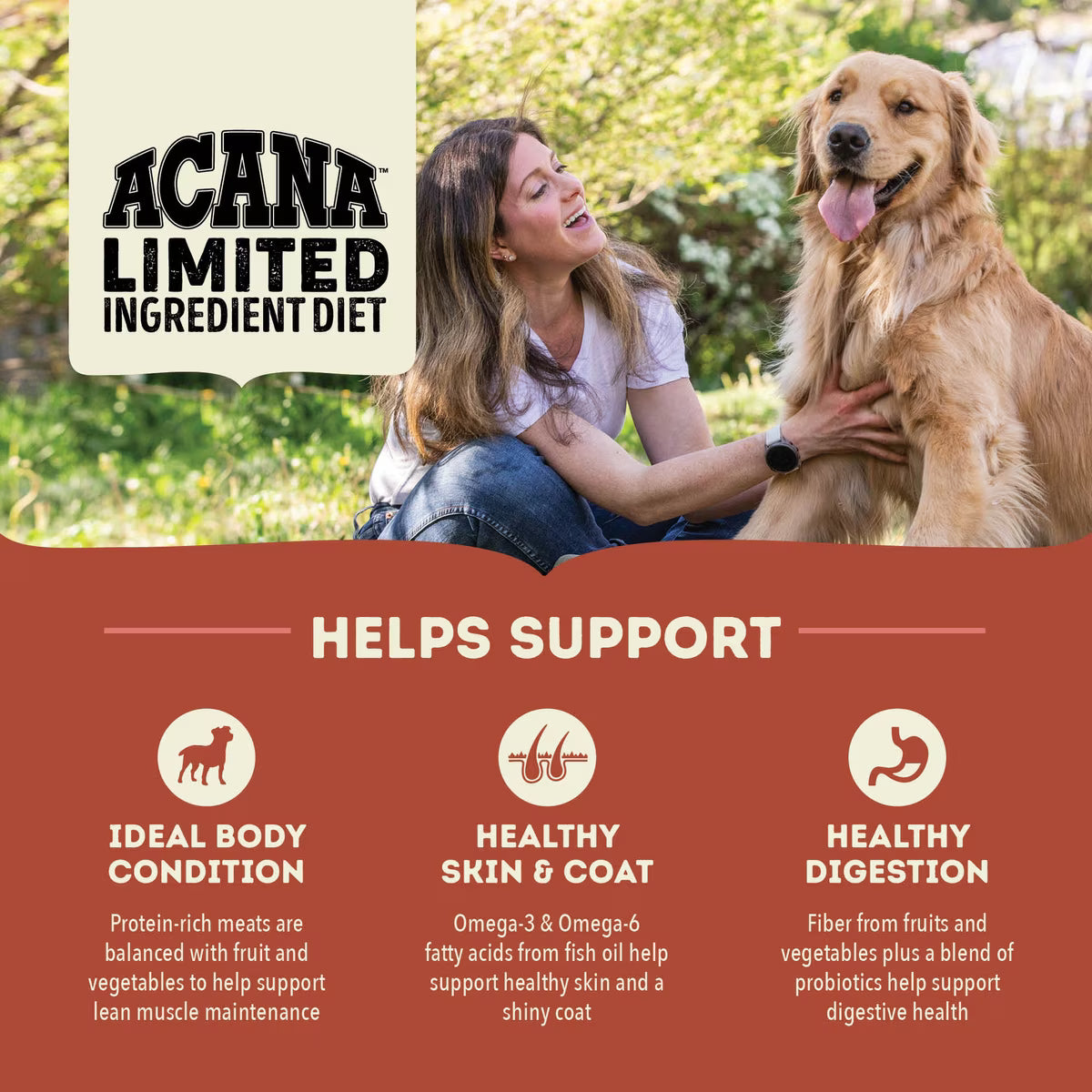 ACANA Singles Limited Ingredient Beef & Pumpkin Grain-Free High-Protein Dry Dog Food 13.2LB