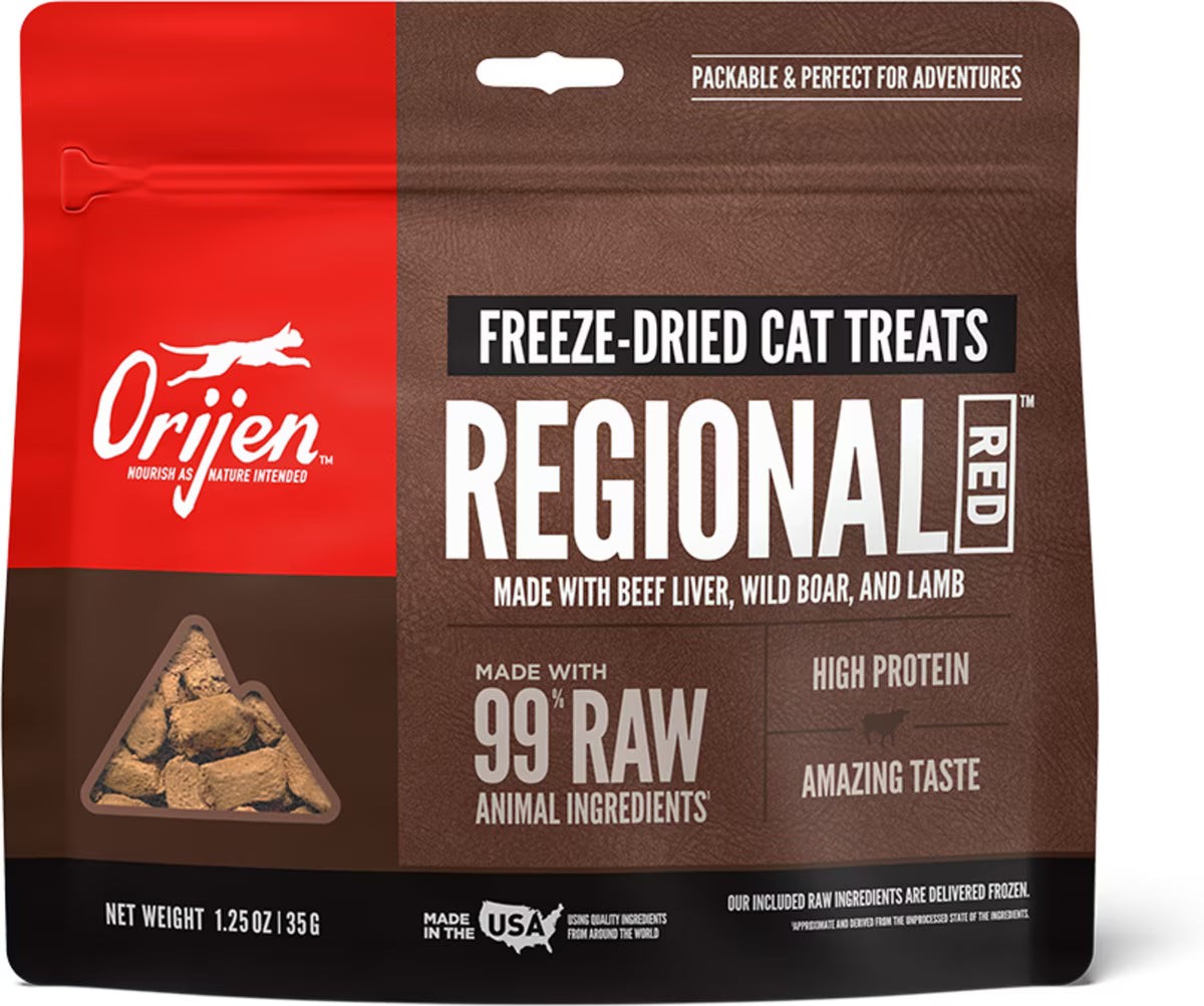 ORIJEN REG RED CAT TRT 1.25OZ