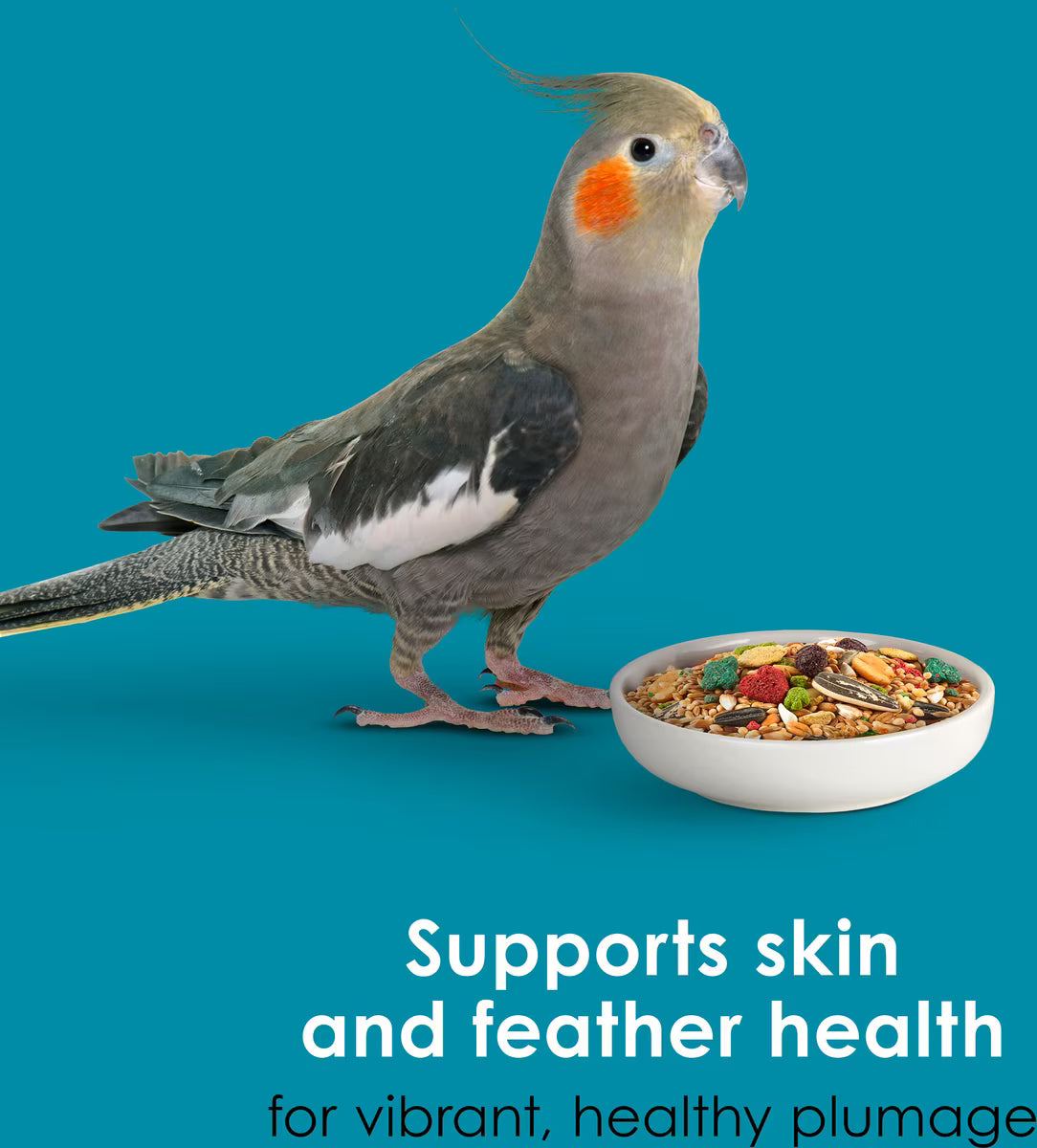 Kaytee Forti-Diet Pro Health Nourish + Protect Cockatiel Food 4lb