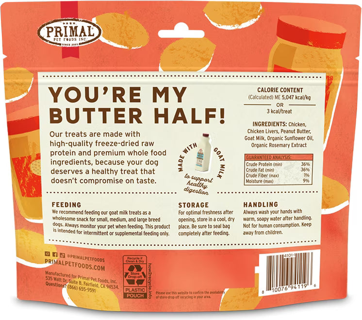 primal PEANUT BUTTER FD 2 oz