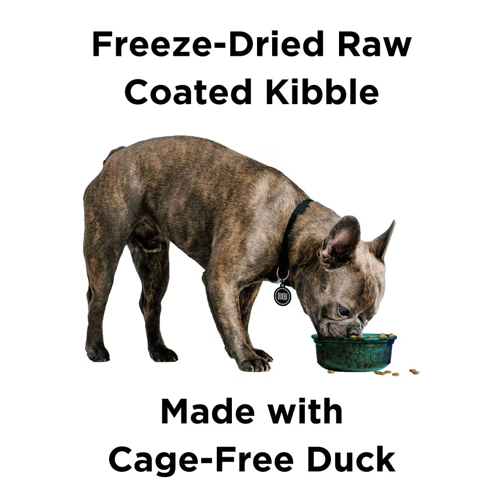 Bixbi Rawbble Fresh Duck Recipe Grain-Free Dry Dog Food 24lb
