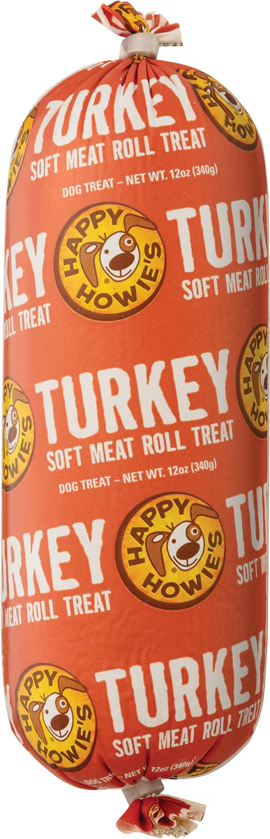Happy Howie's Turkey Meat Soft & Chewy Dog Treats 12 oz