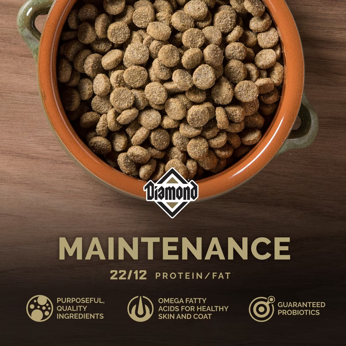 Diamond Maintenance 22/12 for Moderately Active Adult Dogs Dry Food, 40-lb bag