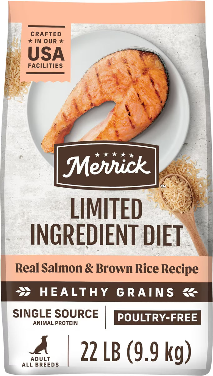 MER LID Dog Salm/BRN Rice 22#