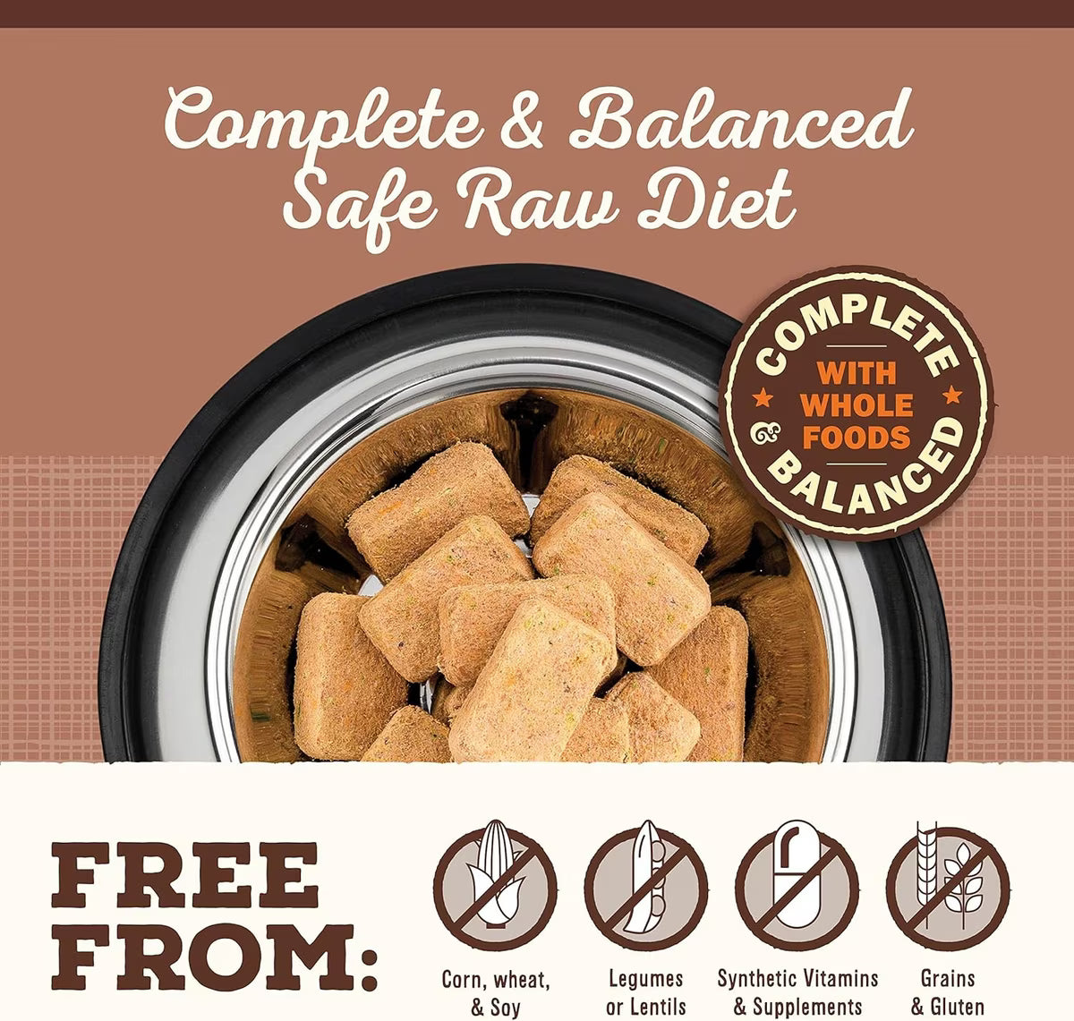 Primal Pork Formula Nuggets Grain-Free Raw Freeze-Dried Dog Food 5.5oz