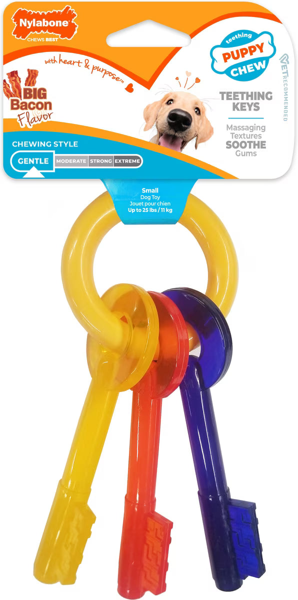 PUPPY TEETHING KEYS SML