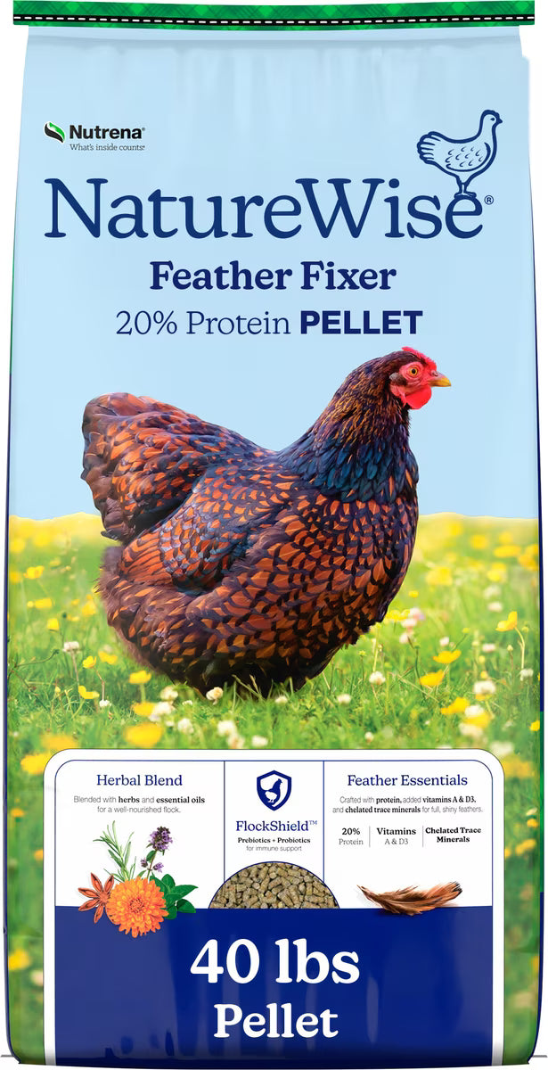 Nutrena NatureWise 20% Feather Fixer Pellet 40lb
