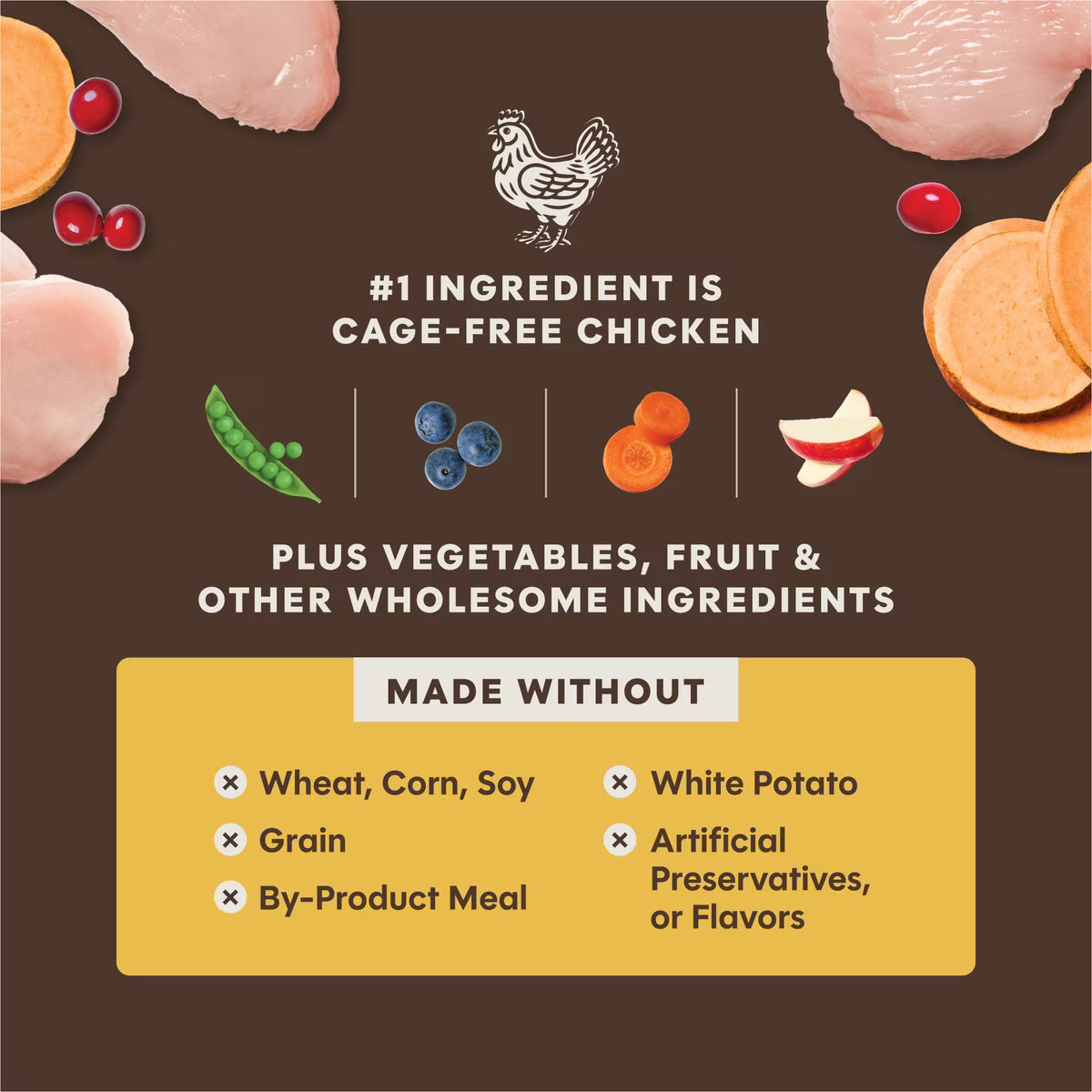 Instinct PeakBoost Grain-Free High-Protein Recipe with Real Chicken 3.5 lbs
