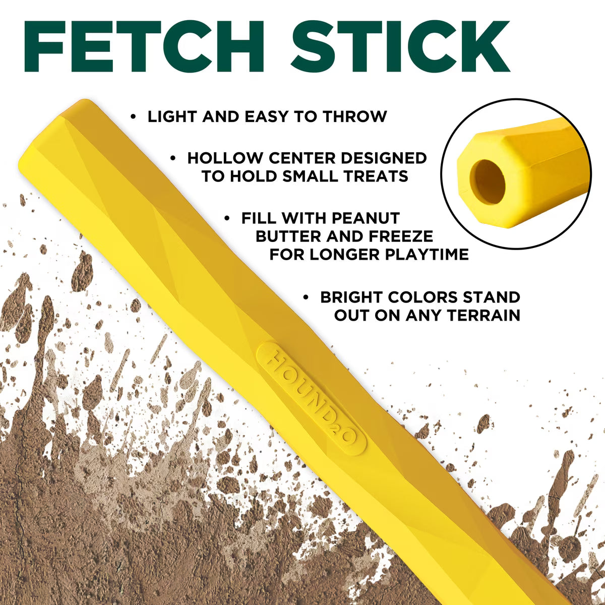 Playology Fetch Stick Yellow