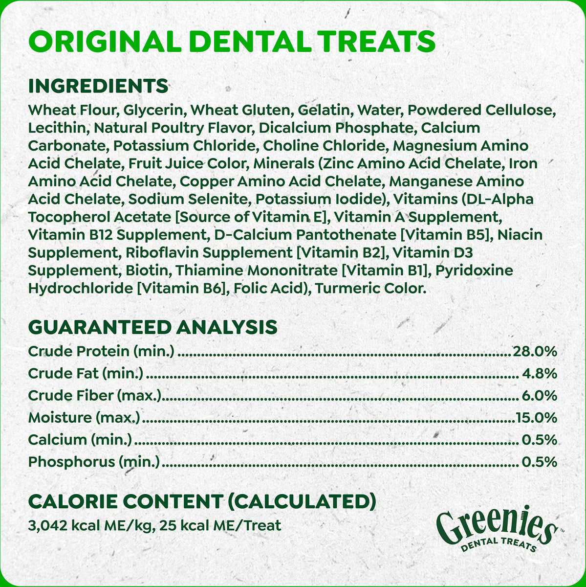 GREENIES TEENIE 22PK 6 OZ