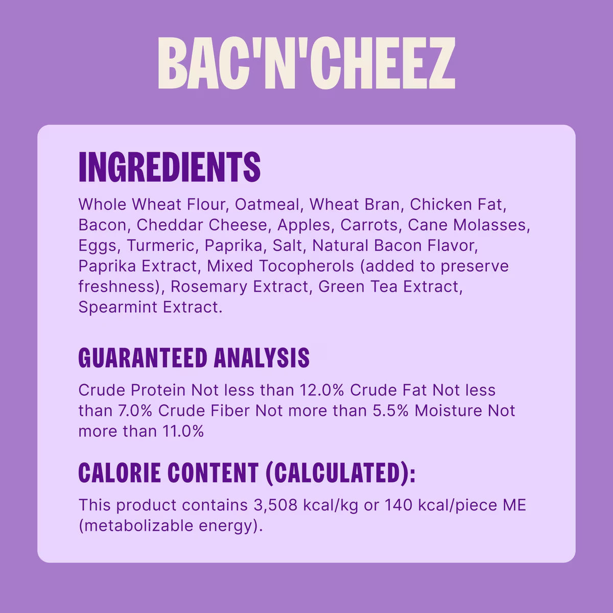 OMH BAC'N'CHEEZ LRG 53 OZ