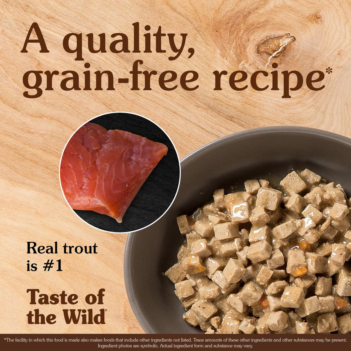 Taste of the Wild Canyon River Feline Recipe with Trout & Salmon in Gravy Canned Cat Food 3oz