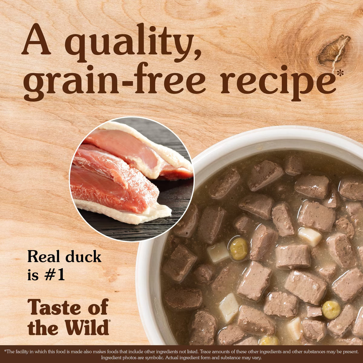 Taste of the Wild Wetlands Grain-Free Fowl in Gravy Canned Dog Food 13.2 OZ