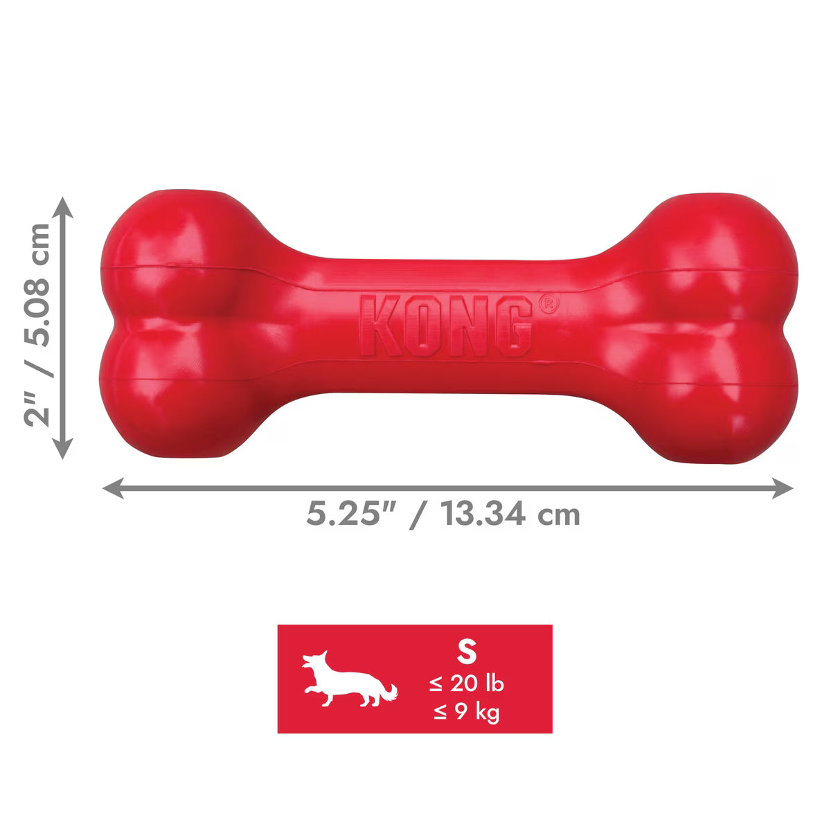 KONG Goodie Bone Rope S