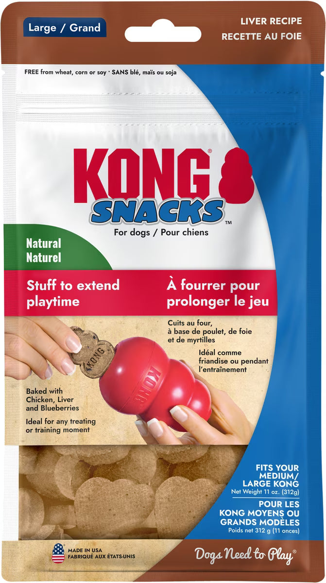 KONG STUFF'N LIVER SNAPS 11OZ