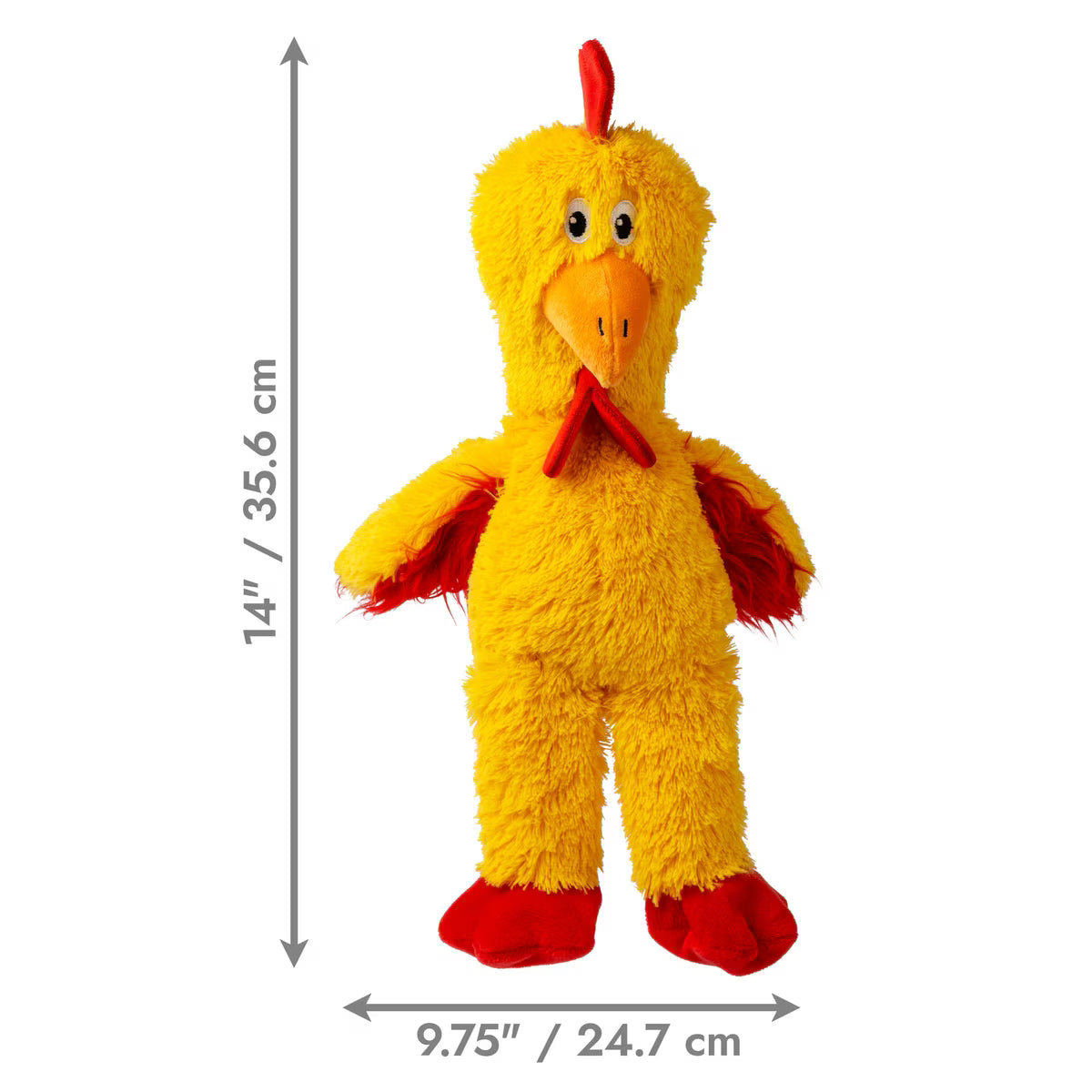Kong Knots Chicken Plush Dog Toy Medium/Large