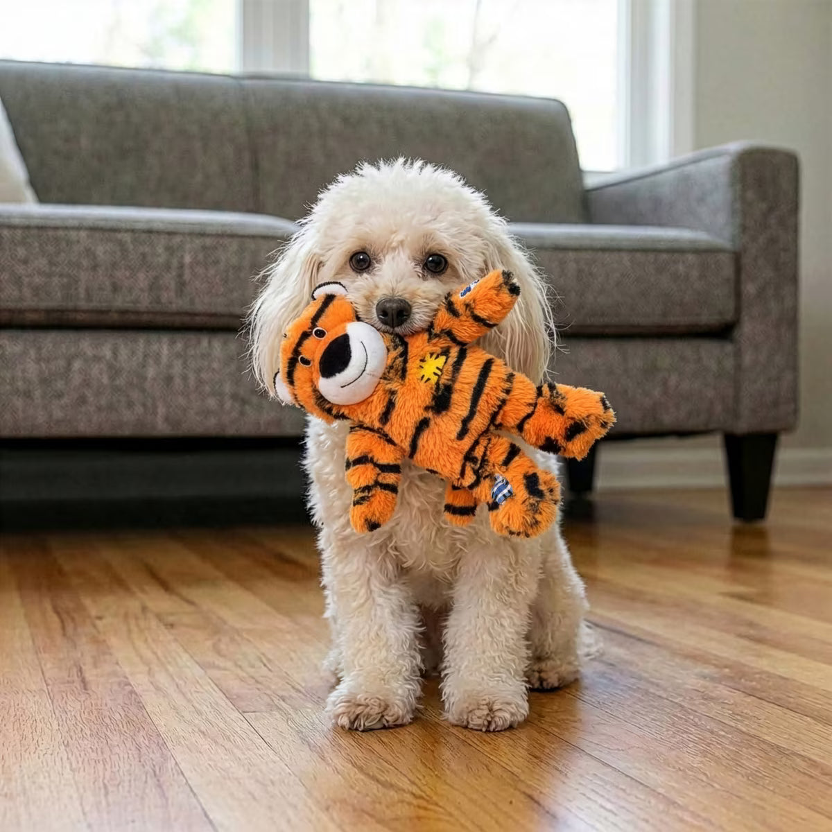 Kong Wild Knots Tiger Plush Dog Toy Small/Medium