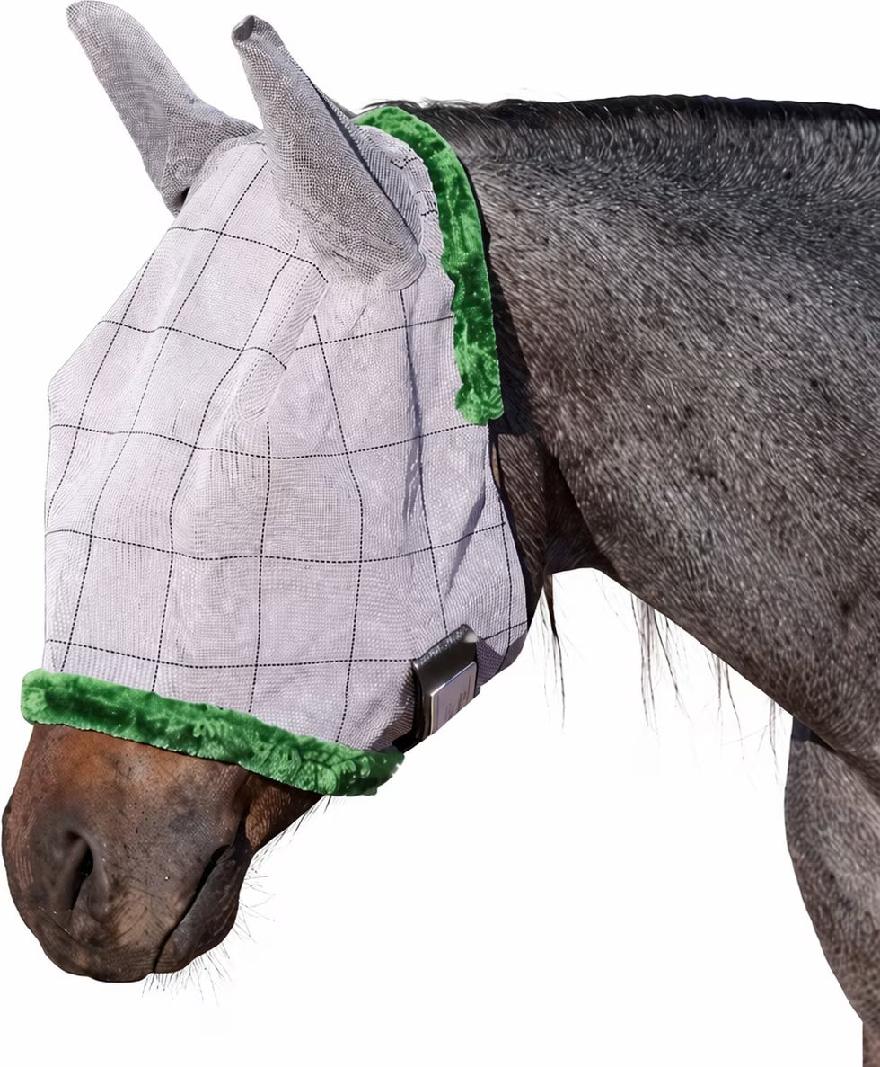 FARNAM FLY MASK XLRG W/EARS