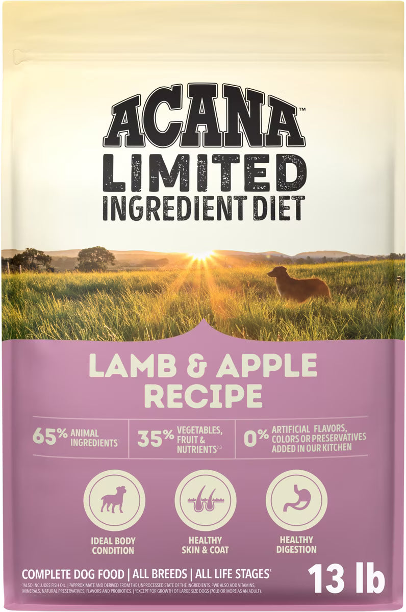 ACANA Singles Limited Ingredient Lamb & Apple Grain-Free 13LB
