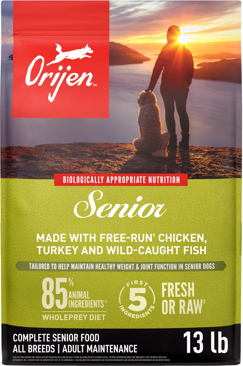 Orijen Senior Grain-Free Dry Dog Food 13lb