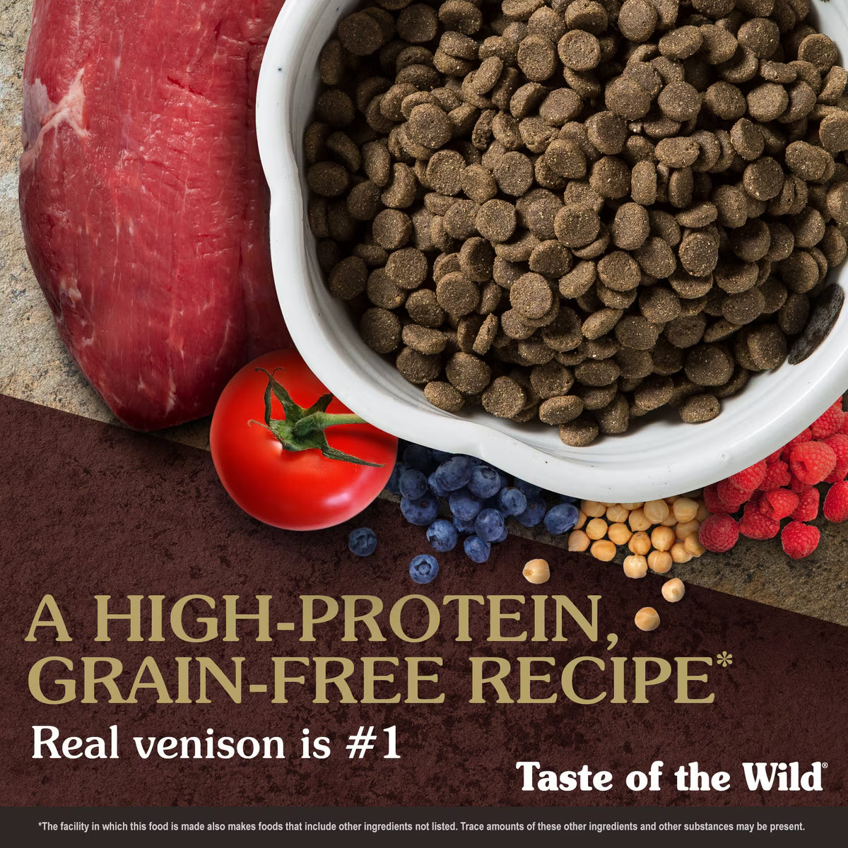 Taste of the Wild Pine Forest Grain-Free Dry Dog Food 14lb