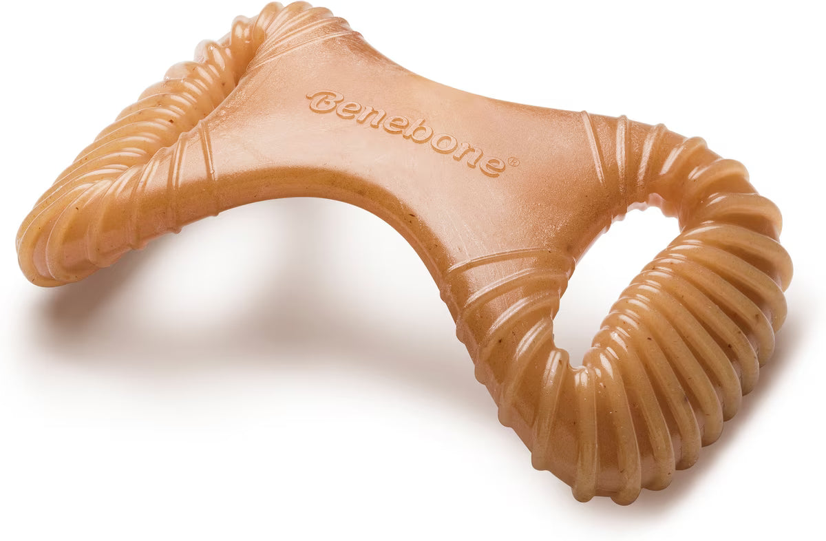 Benebone Dental Chicken Flavored Durable Dog Chew Toy Large