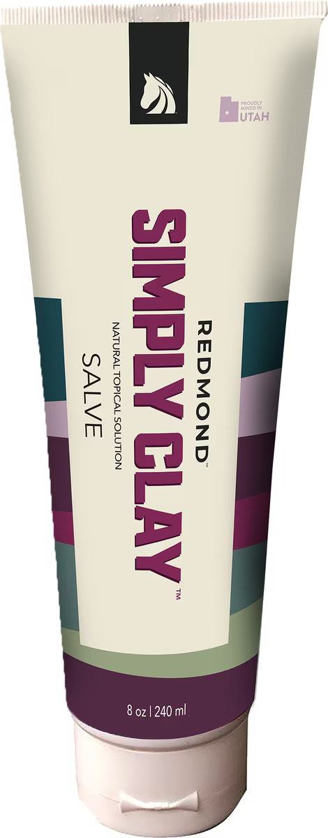 Redmond Simply Salve Bentonite Clay Horse Wound Care 8oz