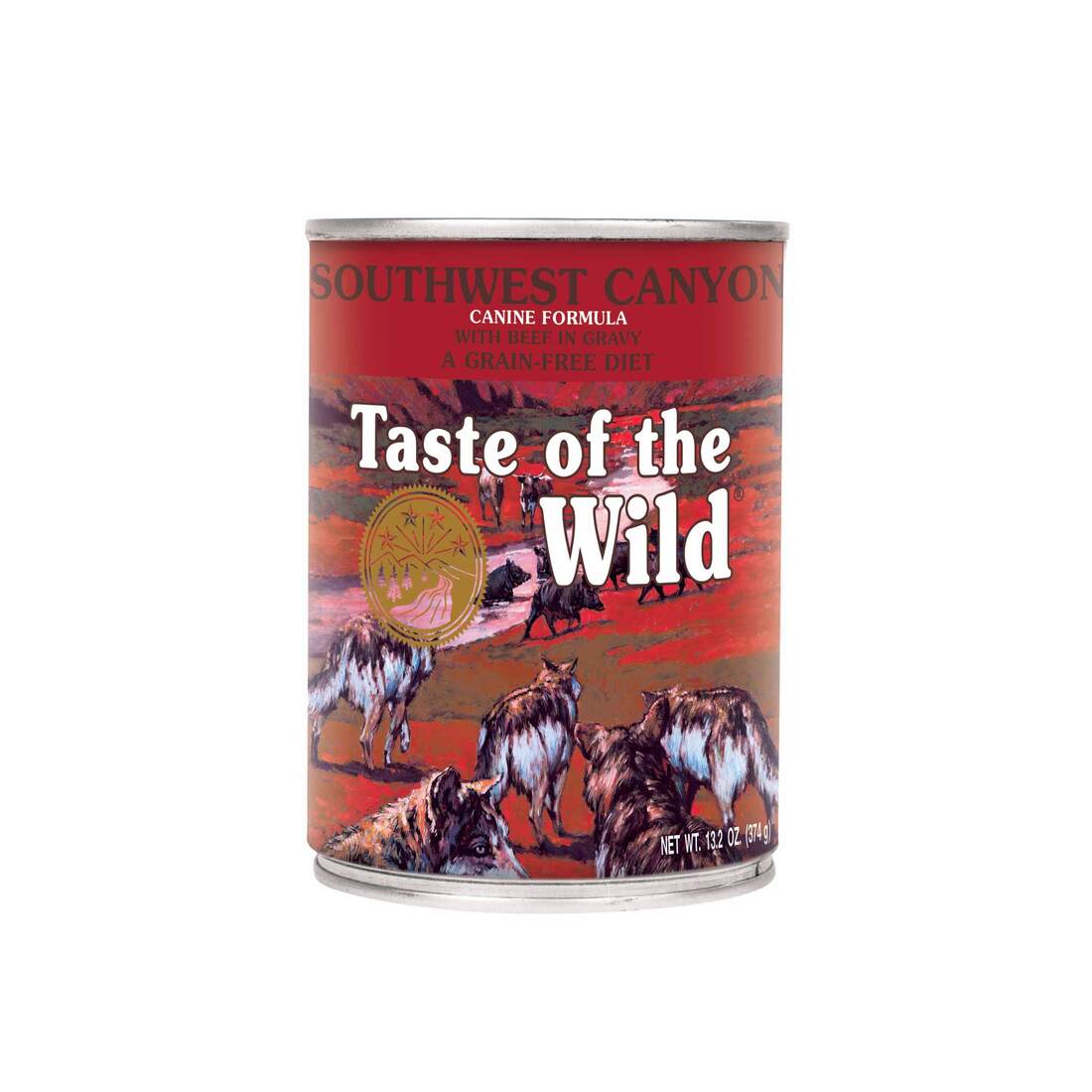 Taste of the Wild Southwest Canyon Canine Recipe with Beef in Gravy 13.2