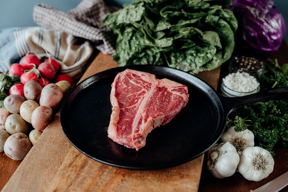 Beef T-Bone Steak - 1 lb