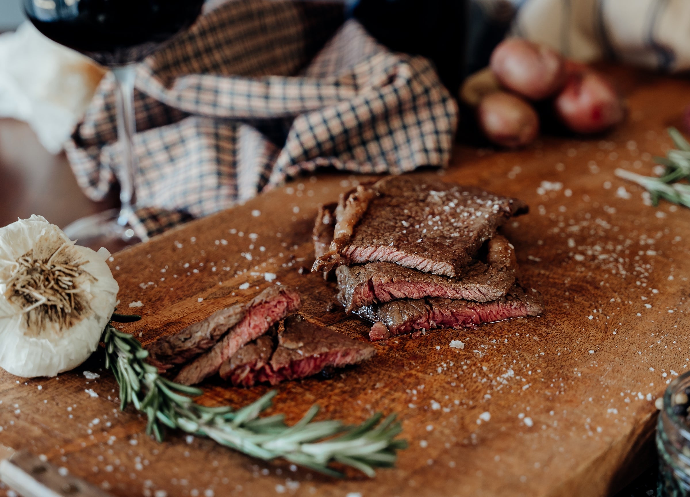 Beef Thin Sirloin Keto Steaks - 1 lb