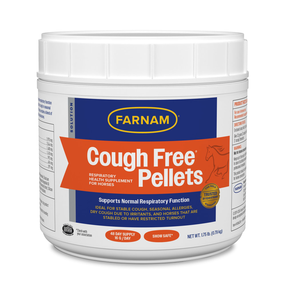 Farnam Cough Free Pellets Horse Supplement 1.75lb