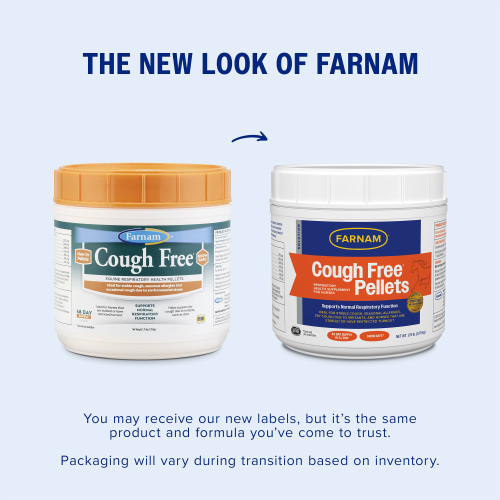 Farnam Cough Free Pellets Horse Supplement 1.75lb