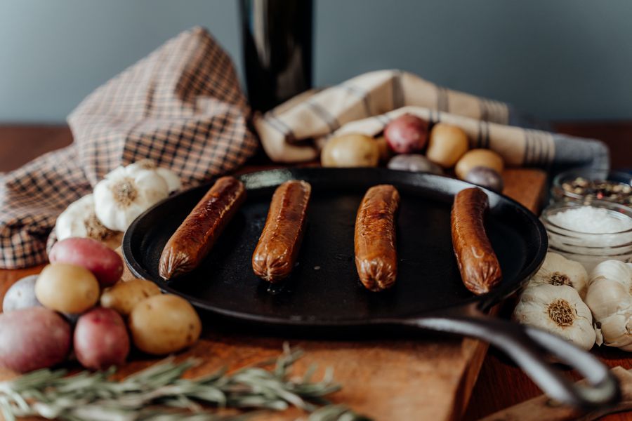 Sugar Free Garlic Beef Franks - 6 franks (1 lb. pkg)