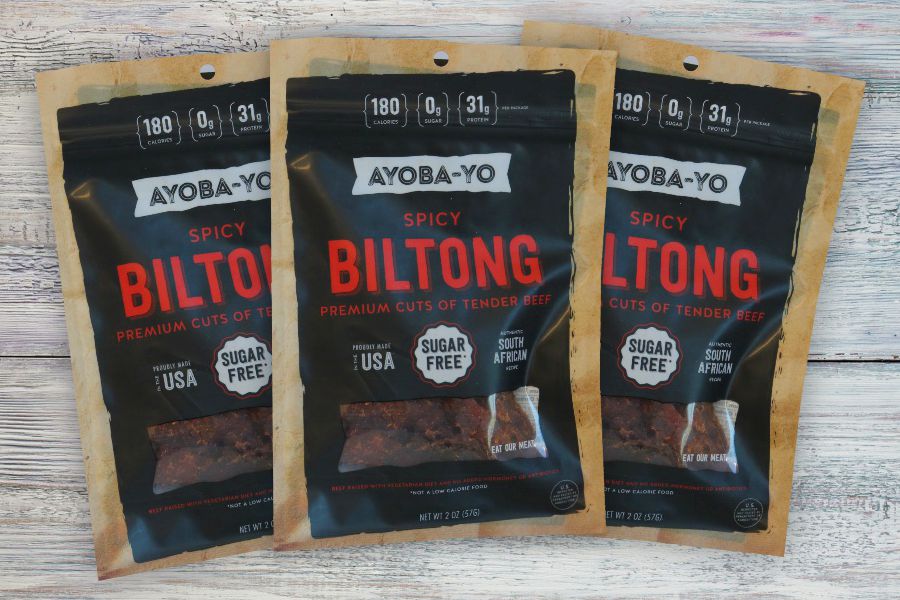 Ayoba-yo Spicy Beef Biltong - 2 oz.