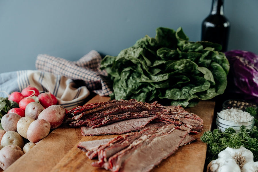 Sugar Free Hickory Smoked Sliced Beef Brisket - 1.5 lbs.