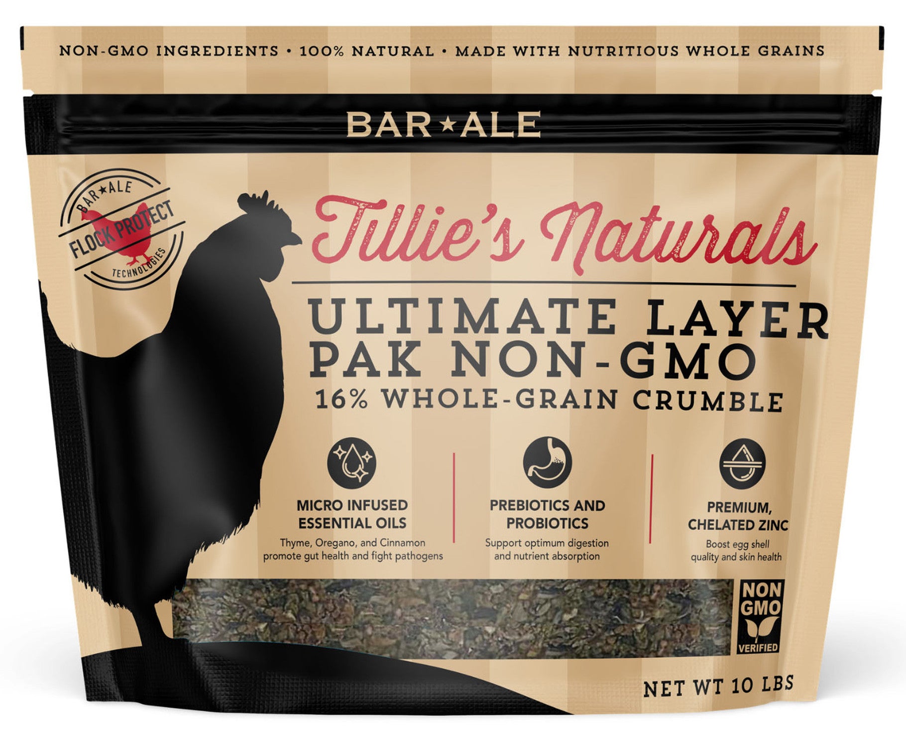 Bar ALE 16% Ultimate Layer Pak Crumble Non-GMO 10lb