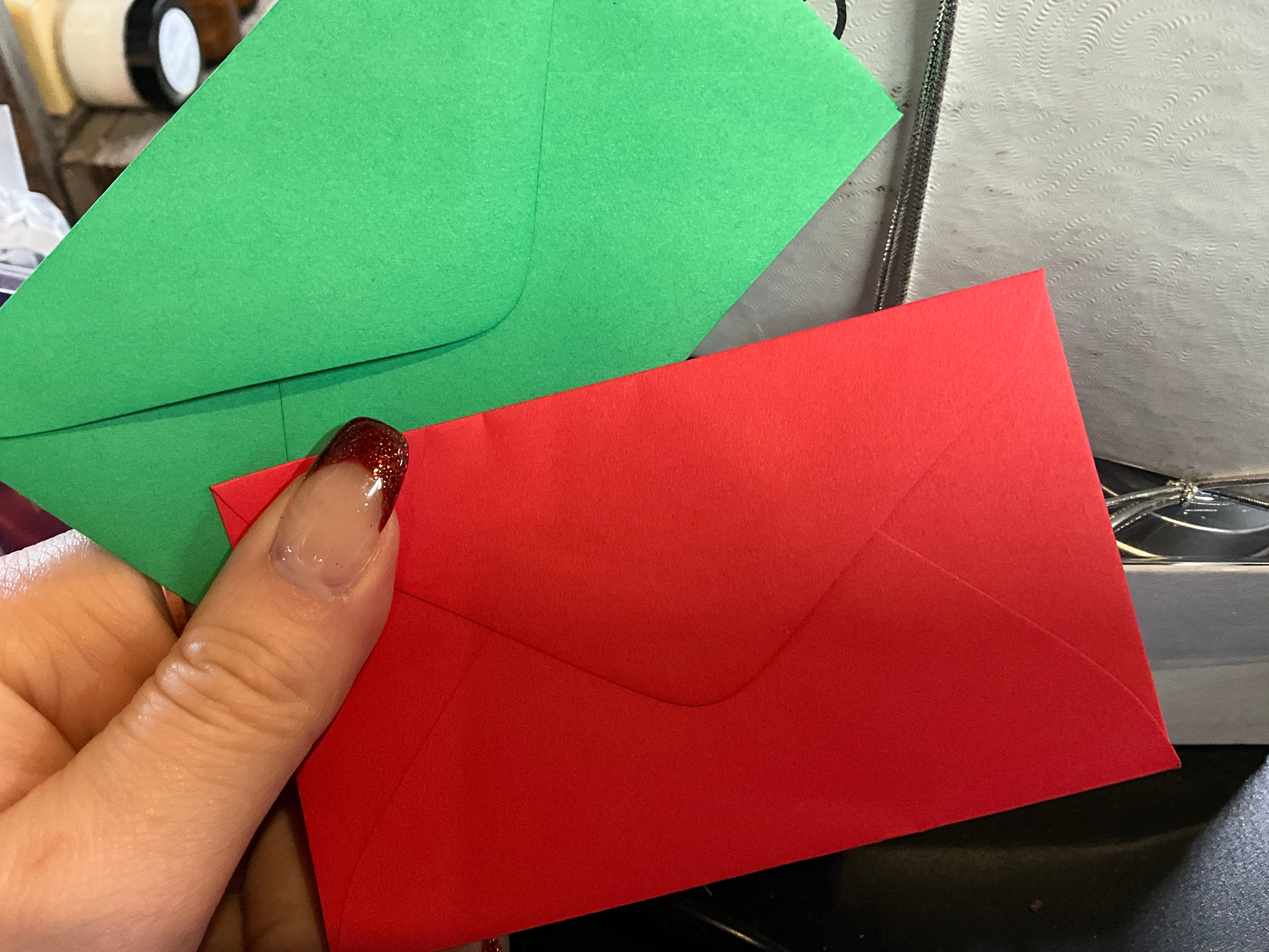 Holiday Envelope 4”