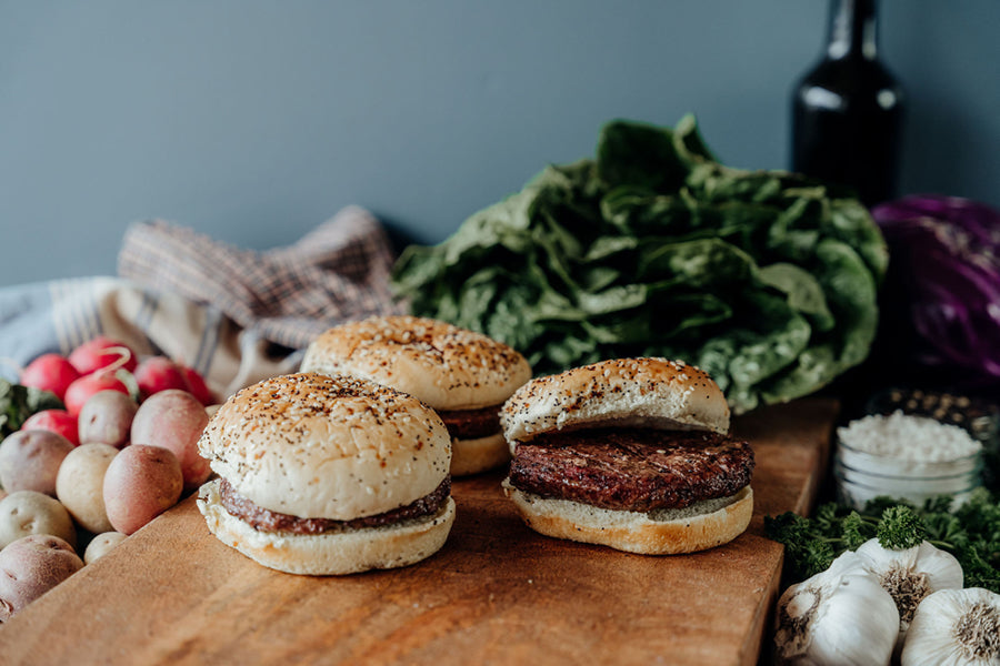 Bison Patties - 3 (1/3lb) patties (1 lb. total)