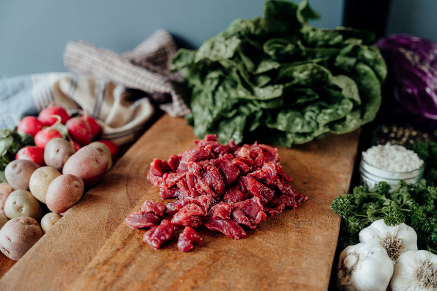 Bison Stew Meat - 1 lb