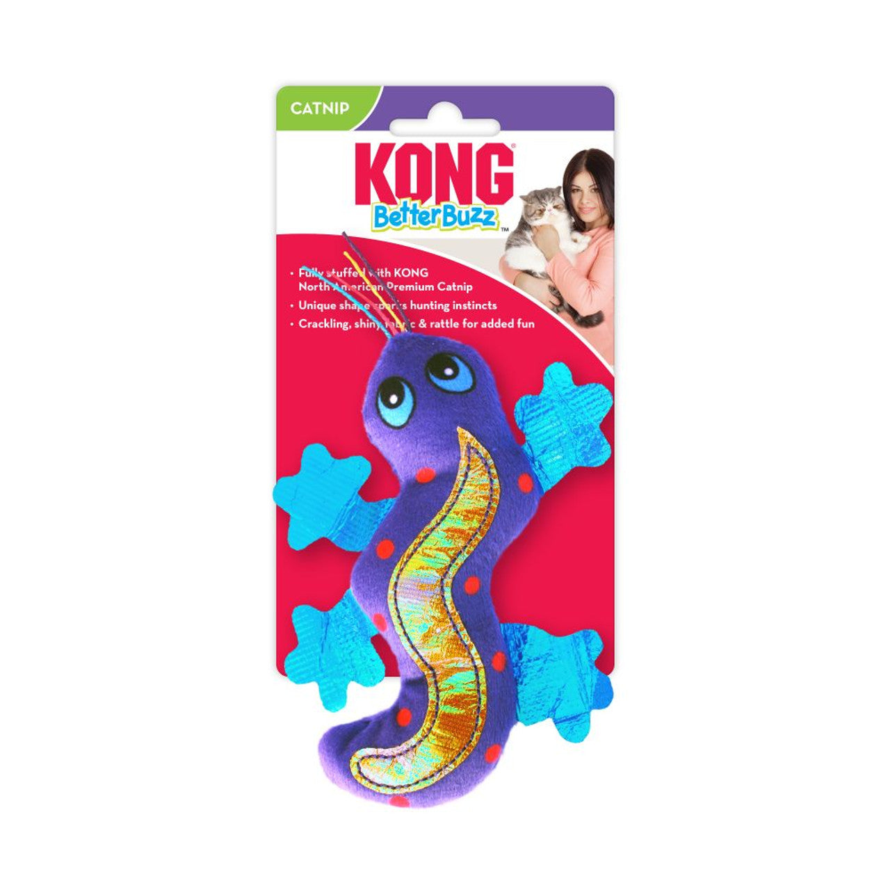 KON TOY Gecko Catnip Toy