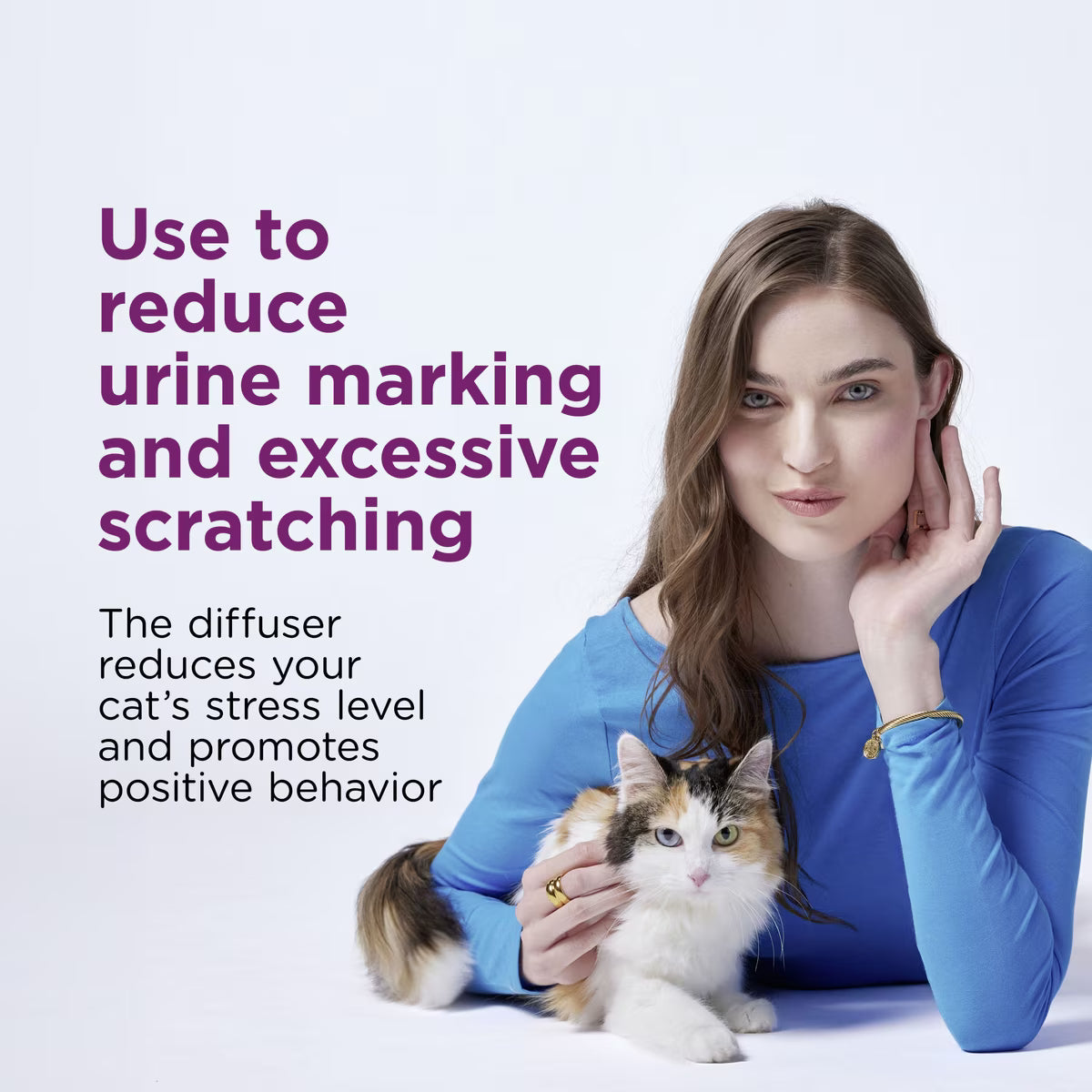 Comfort Zone 30 Day Starter Kit Cat Calming Pheromone Diffuser & Refill